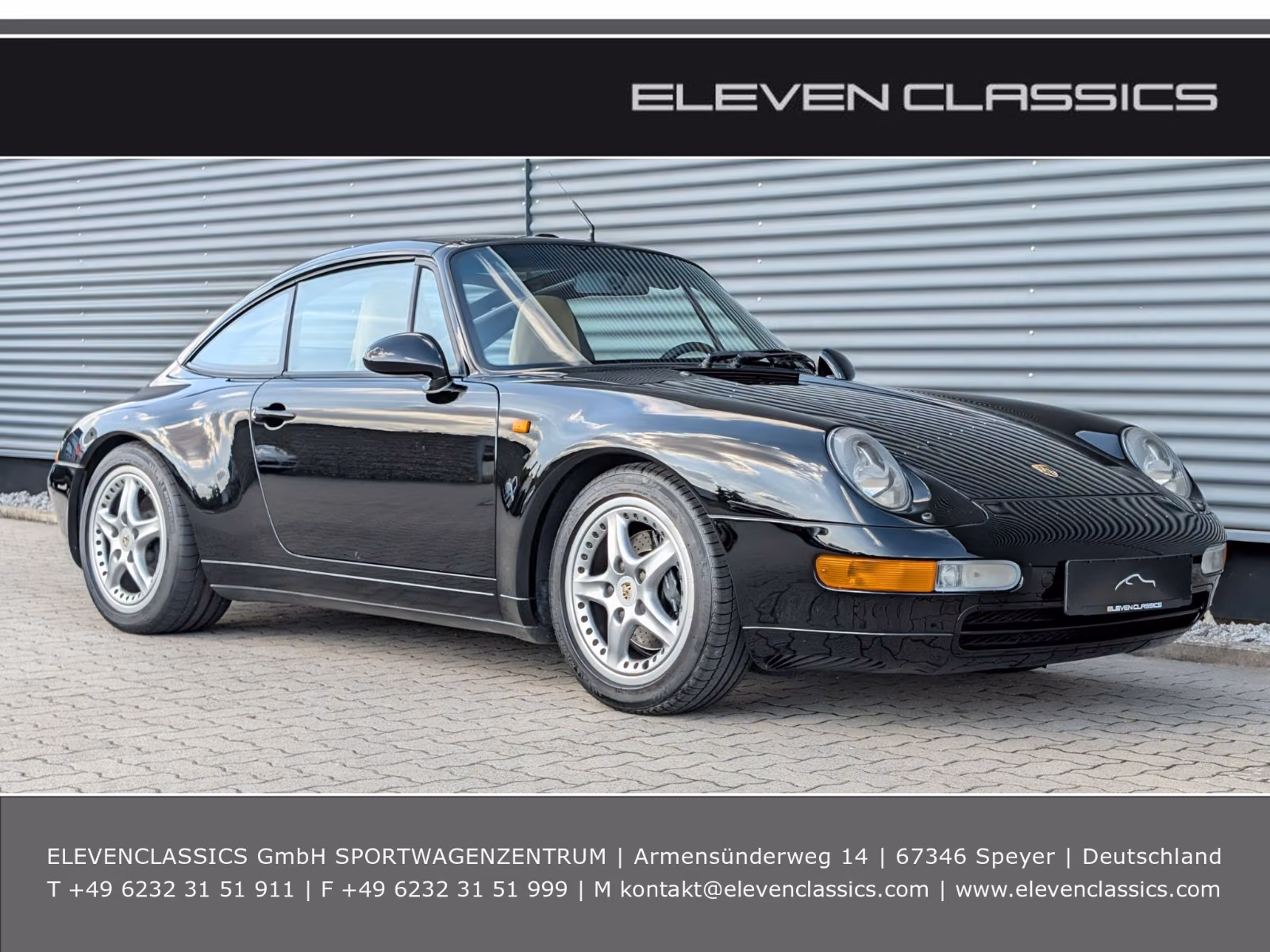 Porsche Gebrauchtwagenangebot PORSCHE 993 TARGA IN SCHWARZ (A1)