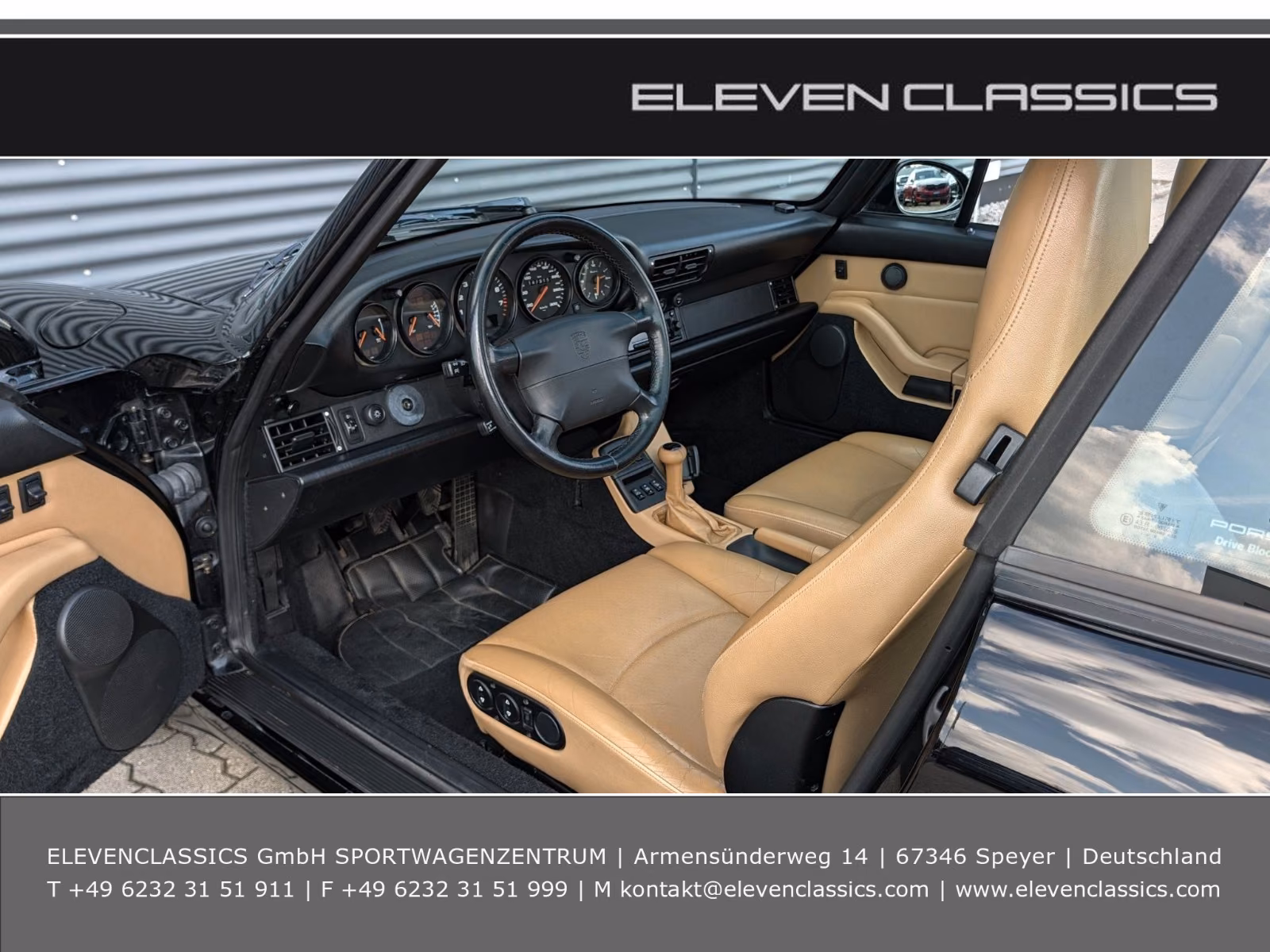 Porsche Gebrauchtwagenangebot PORSCHE 993 TARGA IN SCHWARZ (A1)