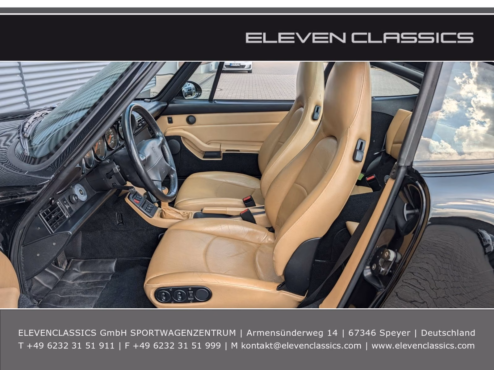 Porsche Gebrauchtwagenangebot PORSCHE 993 TARGA IN SCHWARZ (A1)