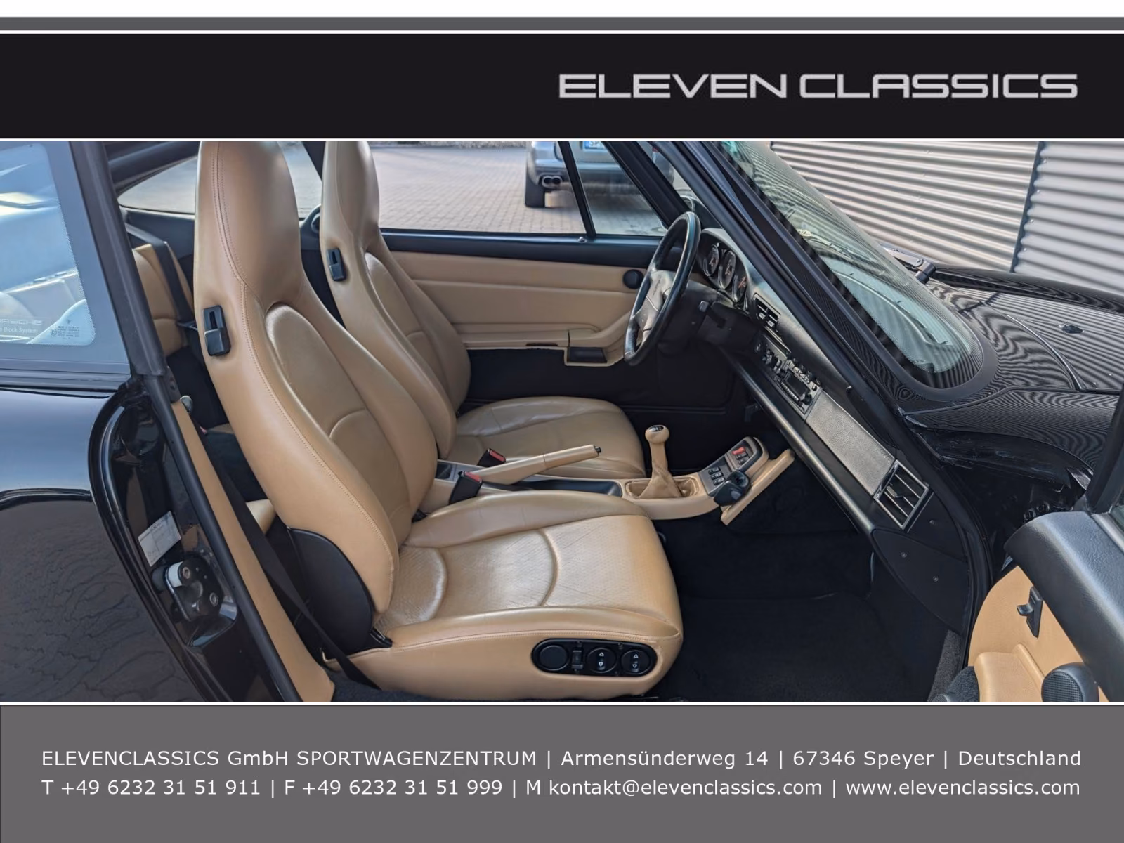 Porsche Gebrauchtwagenangebot PORSCHE 993 TARGA IN SCHWARZ (A1)