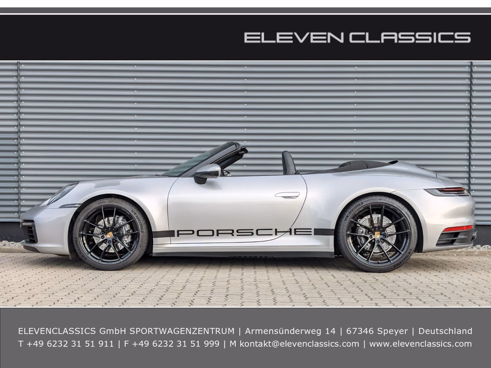 PORSCHE 992 CARRERA 4 CABRIOLET - 3. HAND