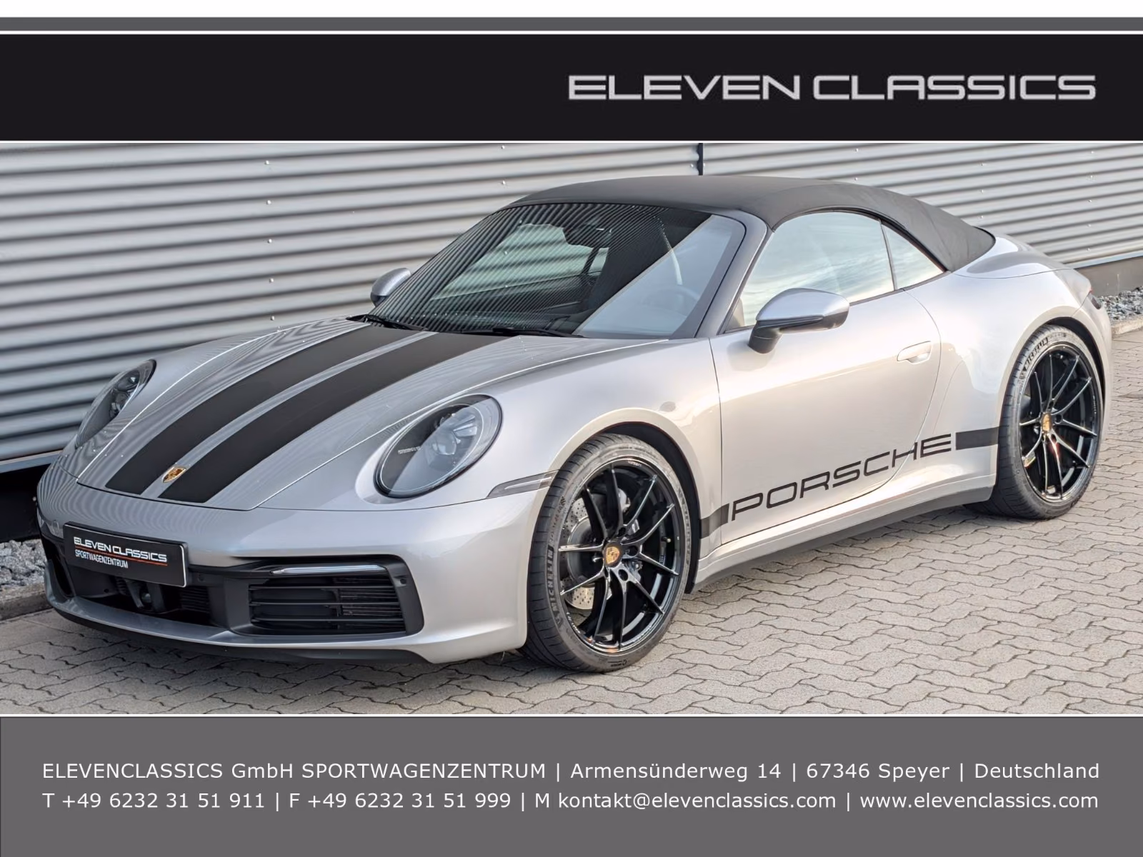 Porsche Gebrauchtwagenangebot PORSCHE 992 CARRERA 4 CABRIOLET - 3. HAND