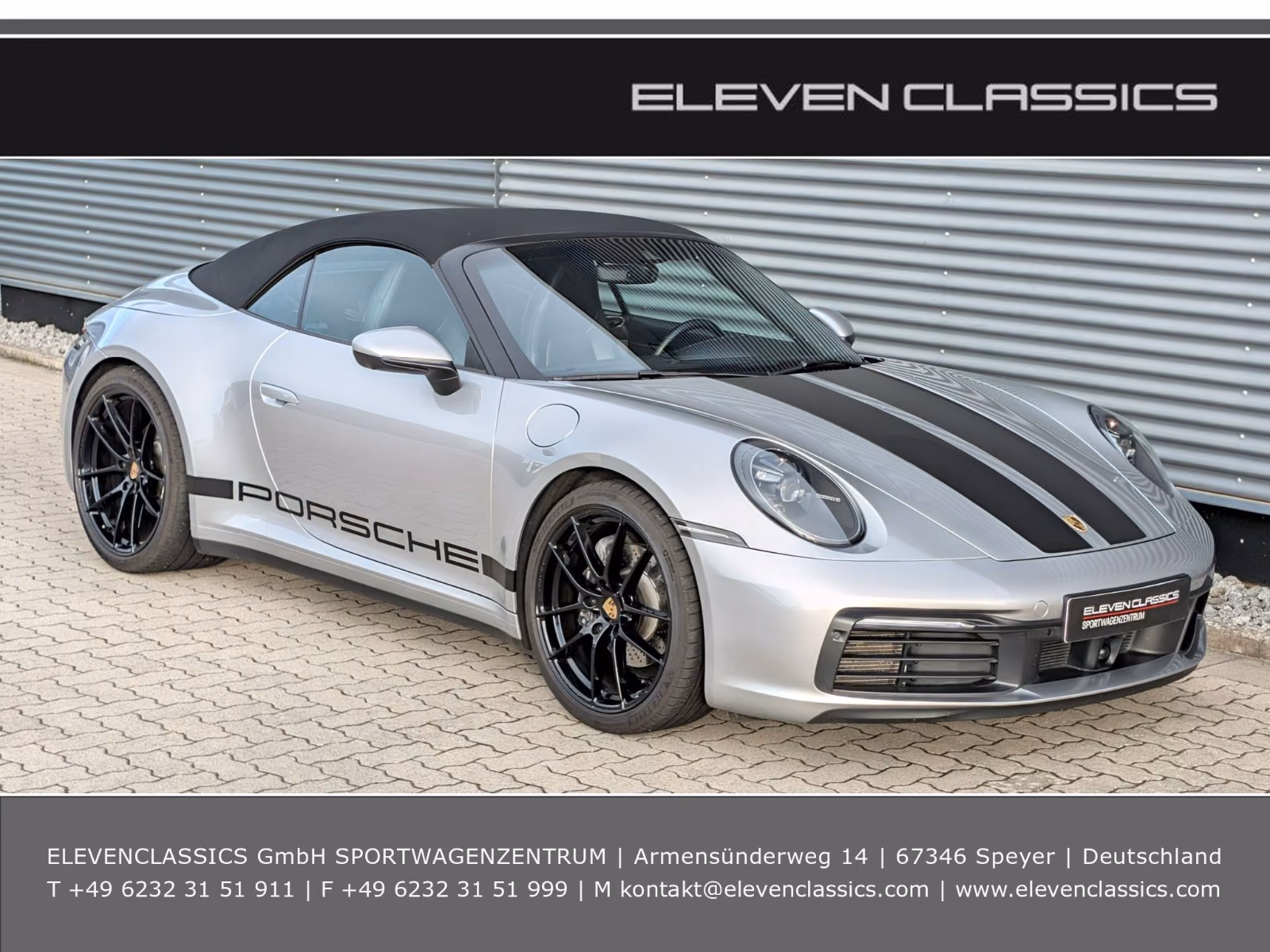 Porsche Gebrauchtwagenangebot PORSCHE 992 CARRERA 4 CABRIOLET - 3. HAND