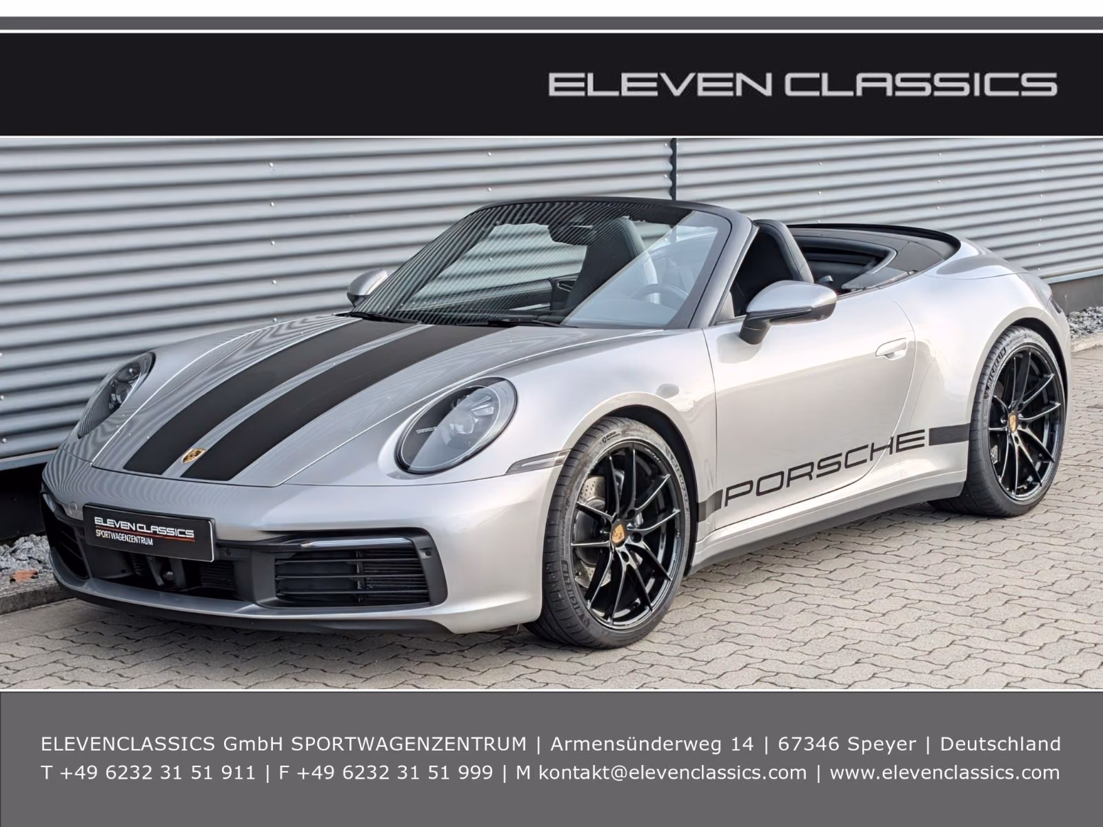 Porsche Gebrauchtwagenangebot PORSCHE 992 CARRERA 4 CABRIOLET - 3. HAND