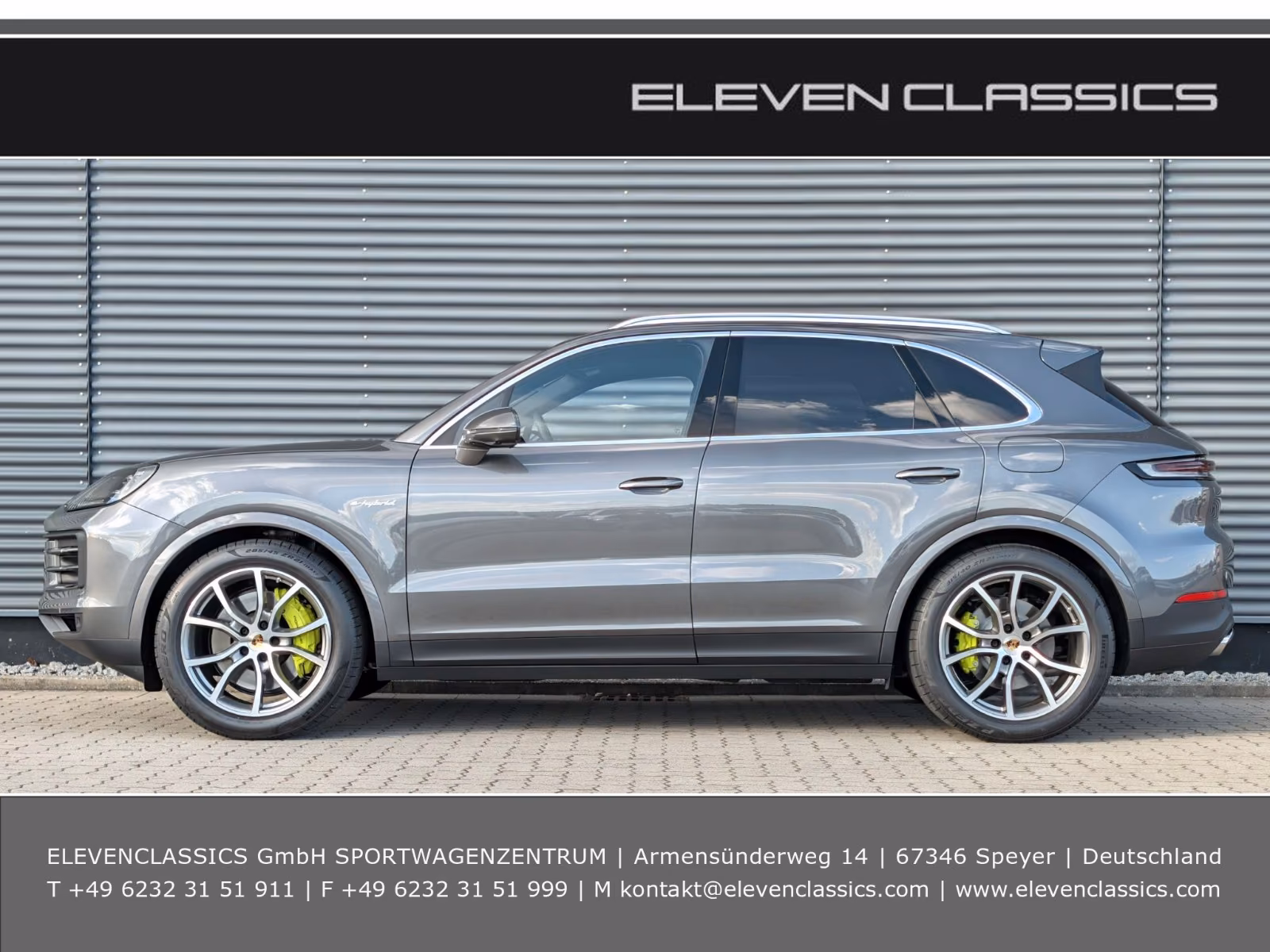 Porsche Gebrauchtwagenangebot PORSCHE CAYENNE E-HYBRID - 1. HAND