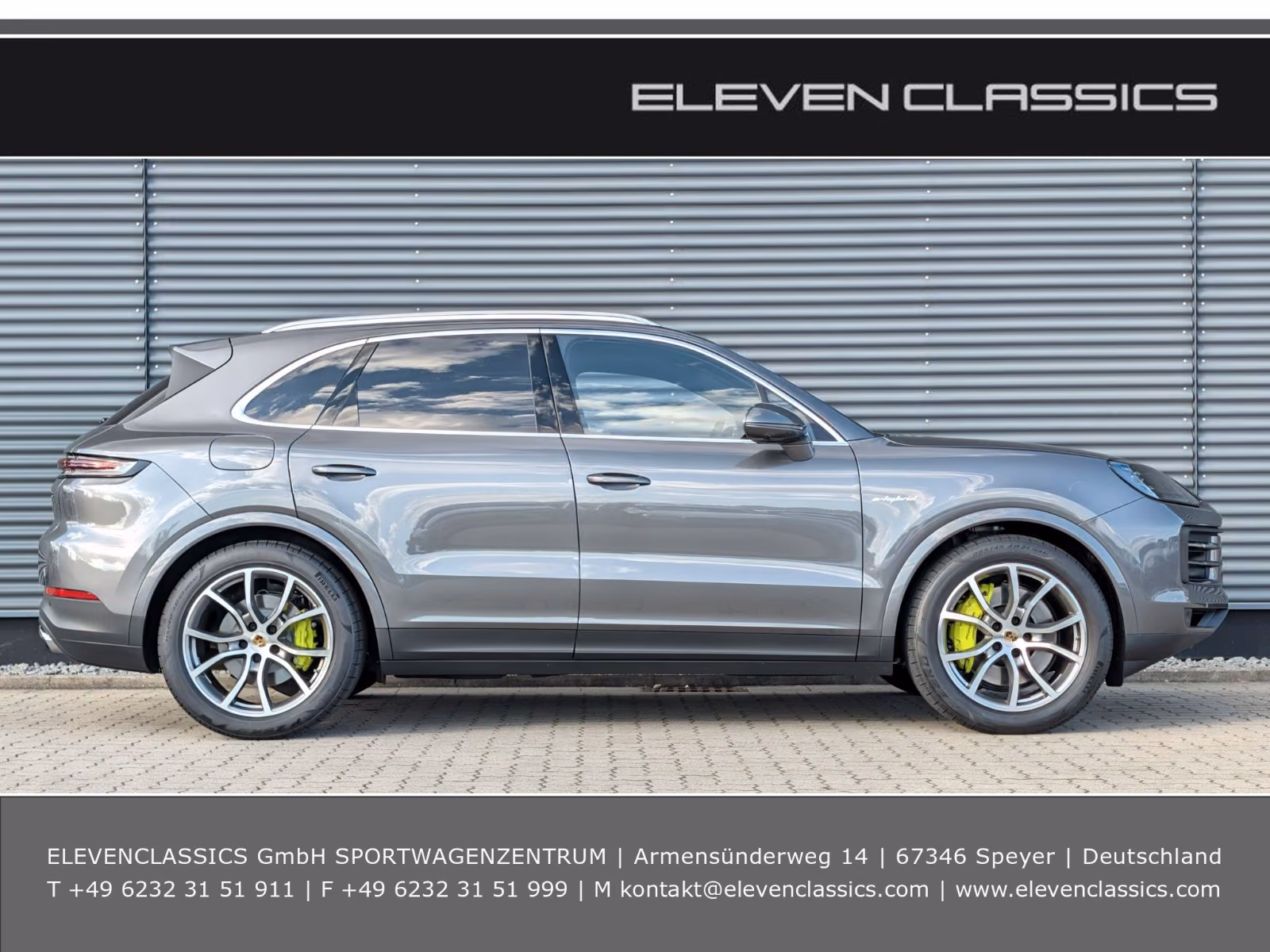 Porsche Gebrauchtwagenangebot PORSCHE CAYENNE E-HYBRID - 1. HAND