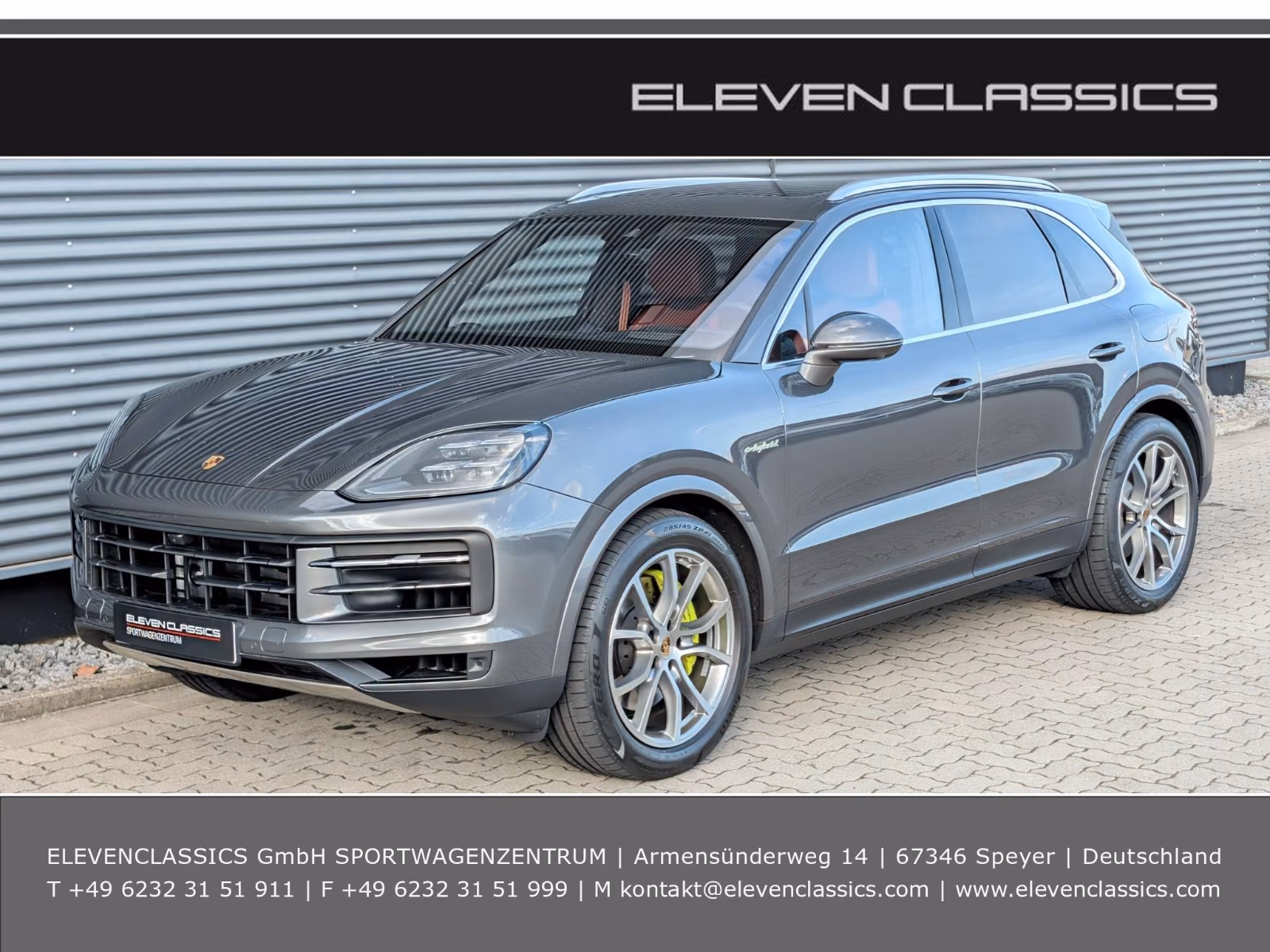 Porsche Gebrauchtwagenangebot PORSCHE CAYENNE E-HYBRID - 1. HAND