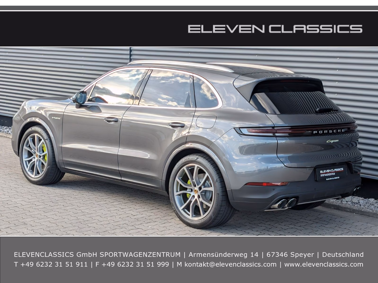Porsche Gebrauchtwagenangebot PORSCHE CAYENNE E-HYBRID - 1. HAND
