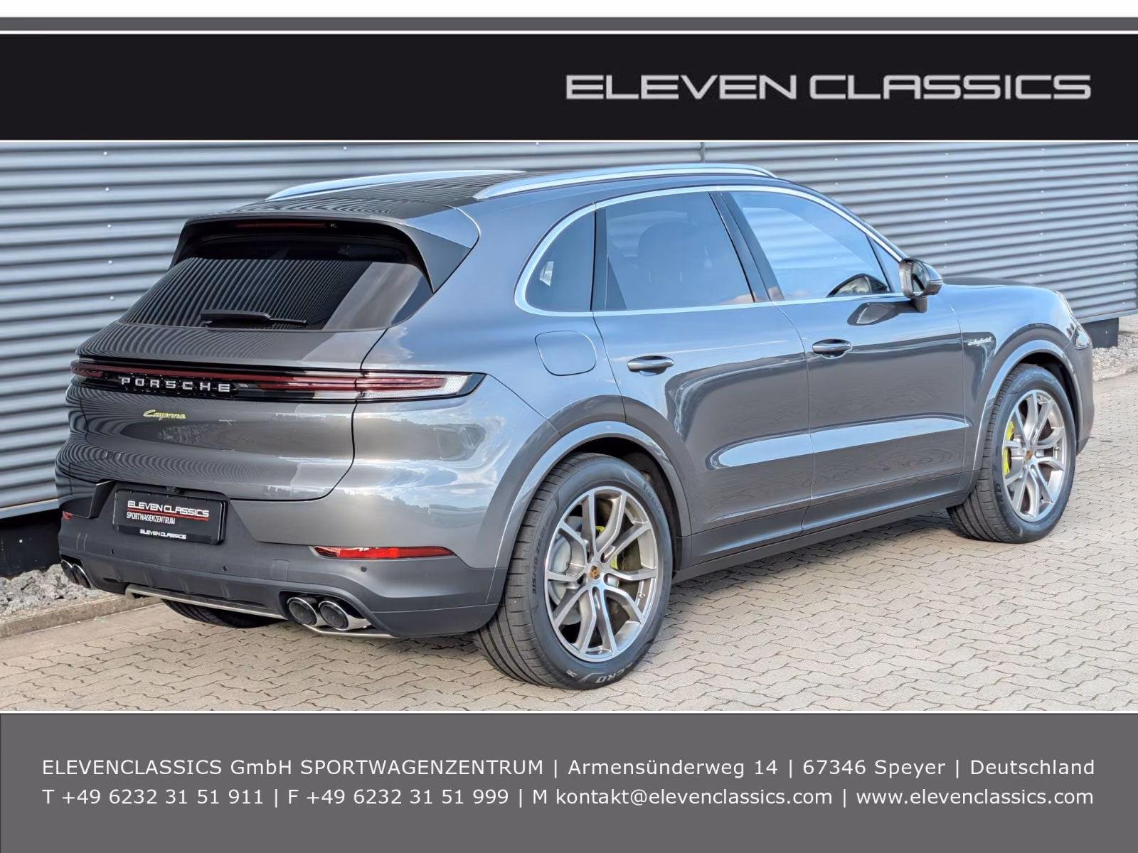 Porsche Gebrauchtwagenangebot PORSCHE CAYENNE E-HYBRID - 1. HAND