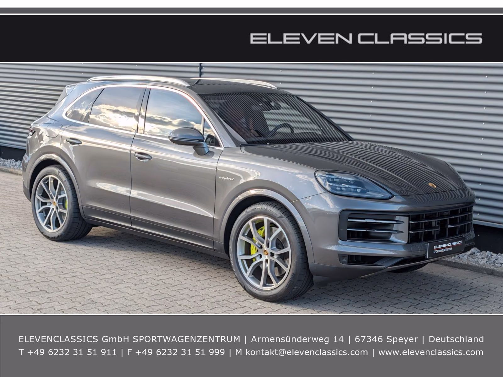 Porsche Gebrauchtwagenangebot PORSCHE CAYENNE E-HYBRID - 1. HAND
