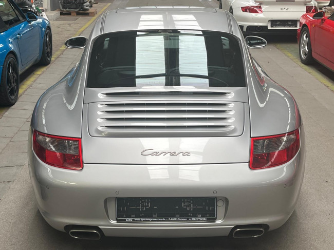 Porsche Gebrauchtwagenangebot PORSCHE 997 CARRERA COUPE IN ARKTISSILBER