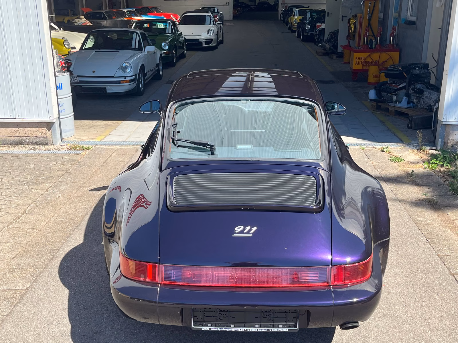Porsche Gebrauchtwagenangebot PORSCHE 964 CARRERA 4 JUBI WERKSTURBOLOOK
