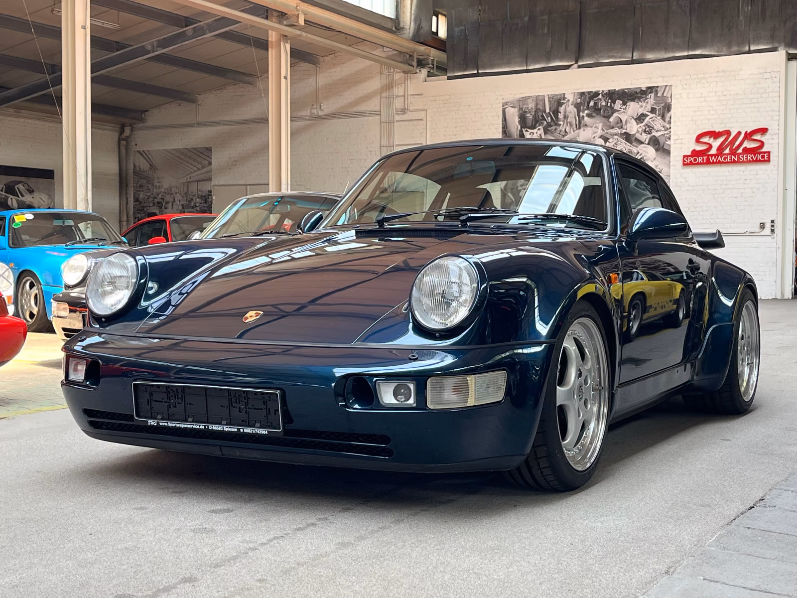 PORSCHE 964 TURBO 3.3L COUPE IN AMAZONASGRÜN