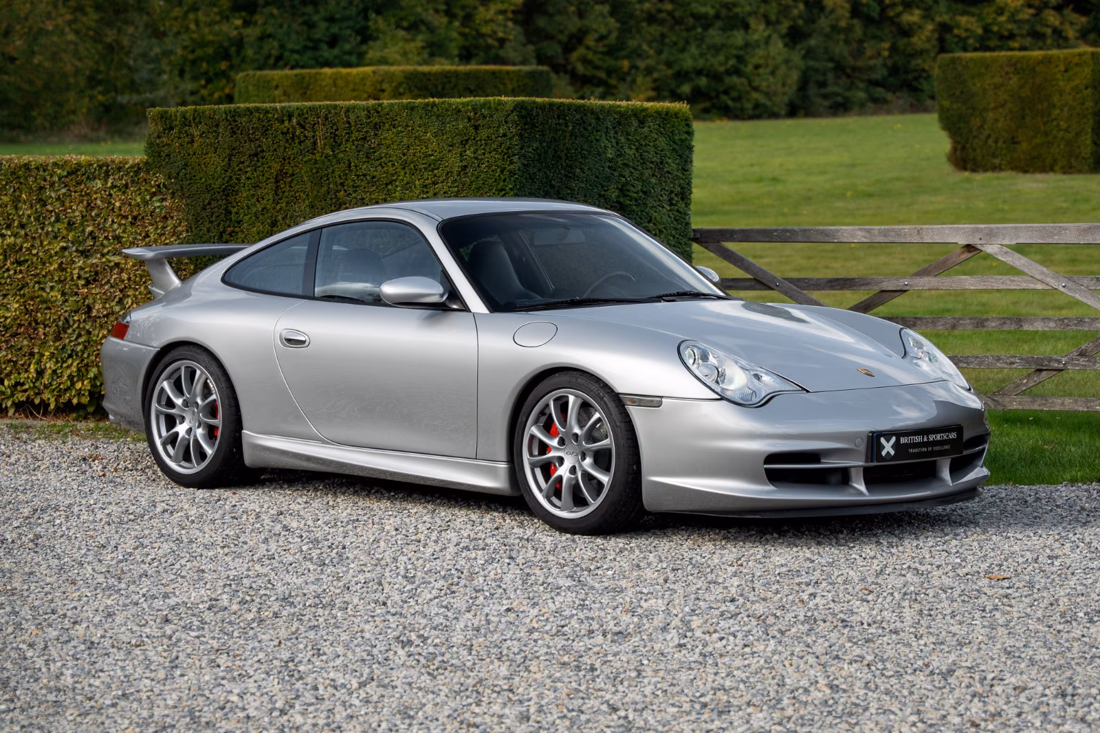 PORSCHE 996.2 GT3 IN ARKTISSILBER - FRISCHE WARTUNG