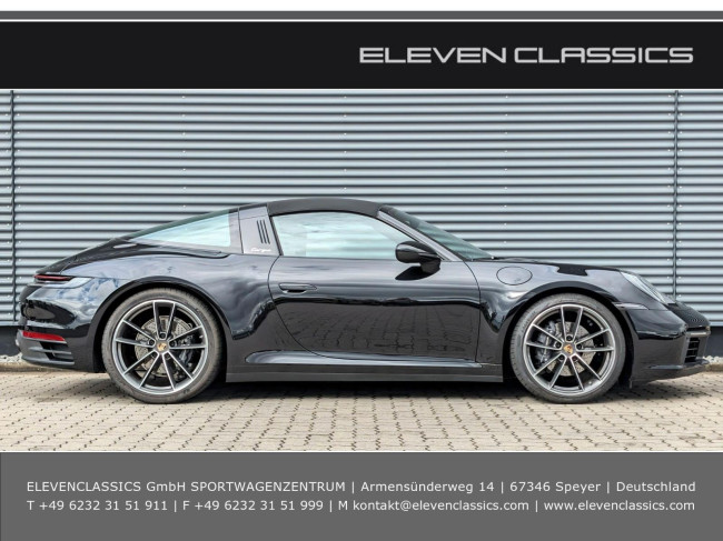 Porsche Gebrauchtwagenangebot PORSCHE 992 TARGA 4 IN TIEFSCHWARZ AUS 1. HAND