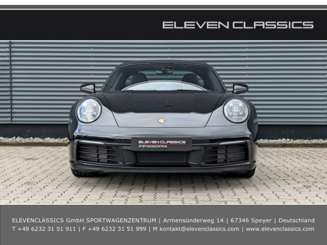 Porsche Gebrauchtwagenangebot PORSCHE 992 TARGA 4 IN TIEFSCHWARZ AUS 1. HAND