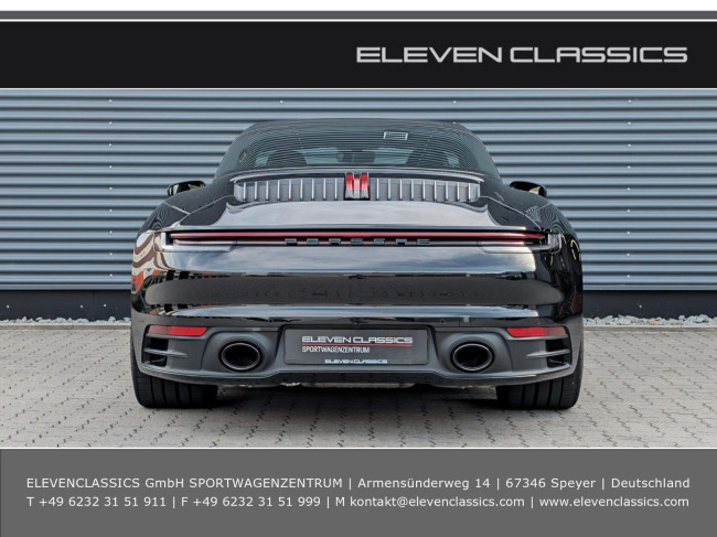 Porsche Gebrauchtwagenangebot PORSCHE 992 TARGA 4 IN TIEFSCHWARZ AUS 1. HAND