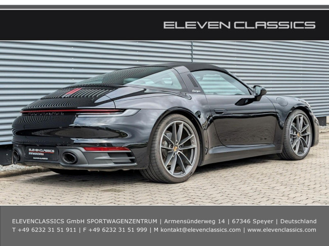Porsche Gebrauchtwagenangebot PORSCHE 992 TARGA 4 IN TIEFSCHWARZ AUS 1. HAND