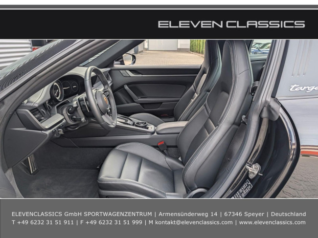Porsche Gebrauchtwagenangebot PORSCHE 992 TARGA 4 IN TIEFSCHWARZ AUS 1. HAND