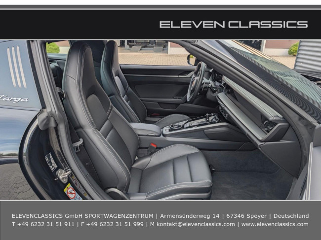 Porsche Gebrauchtwagenangebot PORSCHE 992 TARGA 4 IN TIEFSCHWARZ AUS 1. HAND