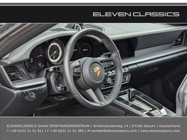 Porsche Gebrauchtwagenangebot PORSCHE 992 TARGA 4 IN TIEFSCHWARZ AUS 1. HAND