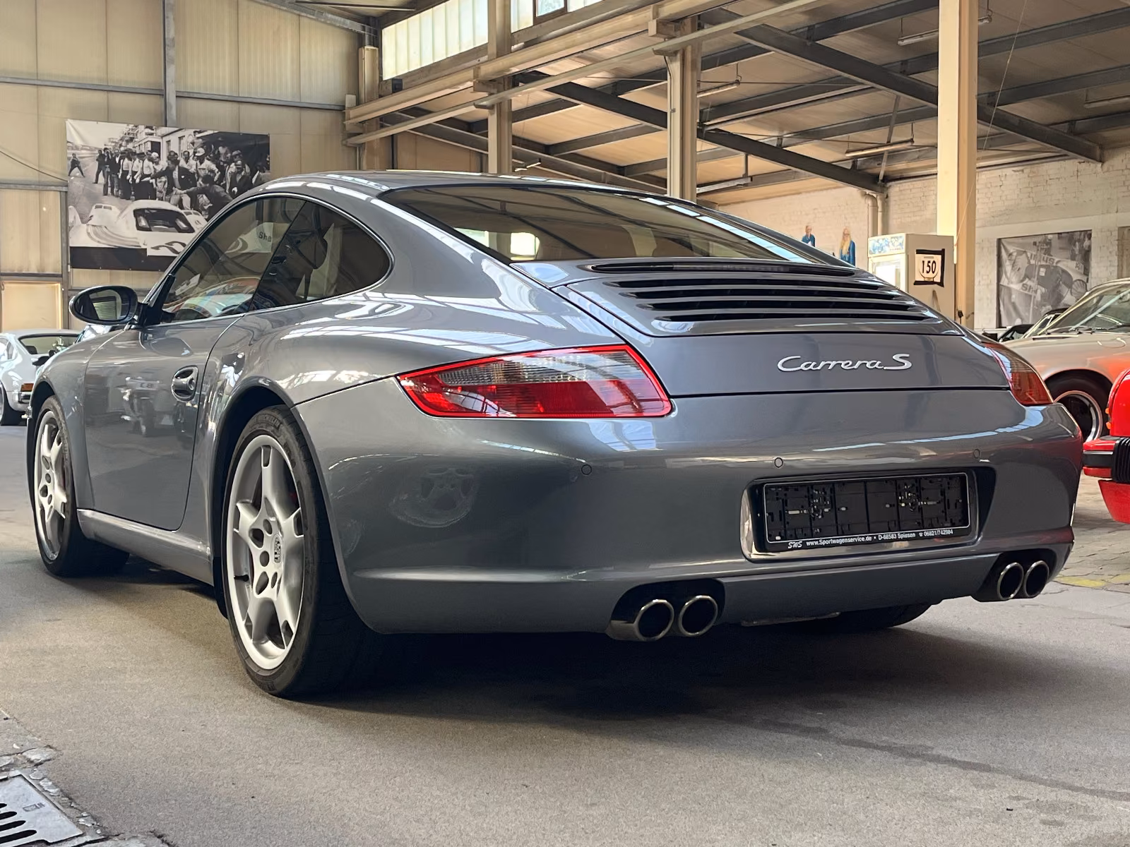 Porsche Gebrauchtwagenangebot PORSCHE 997 CARRERA S COUPE IN SEALGRAU