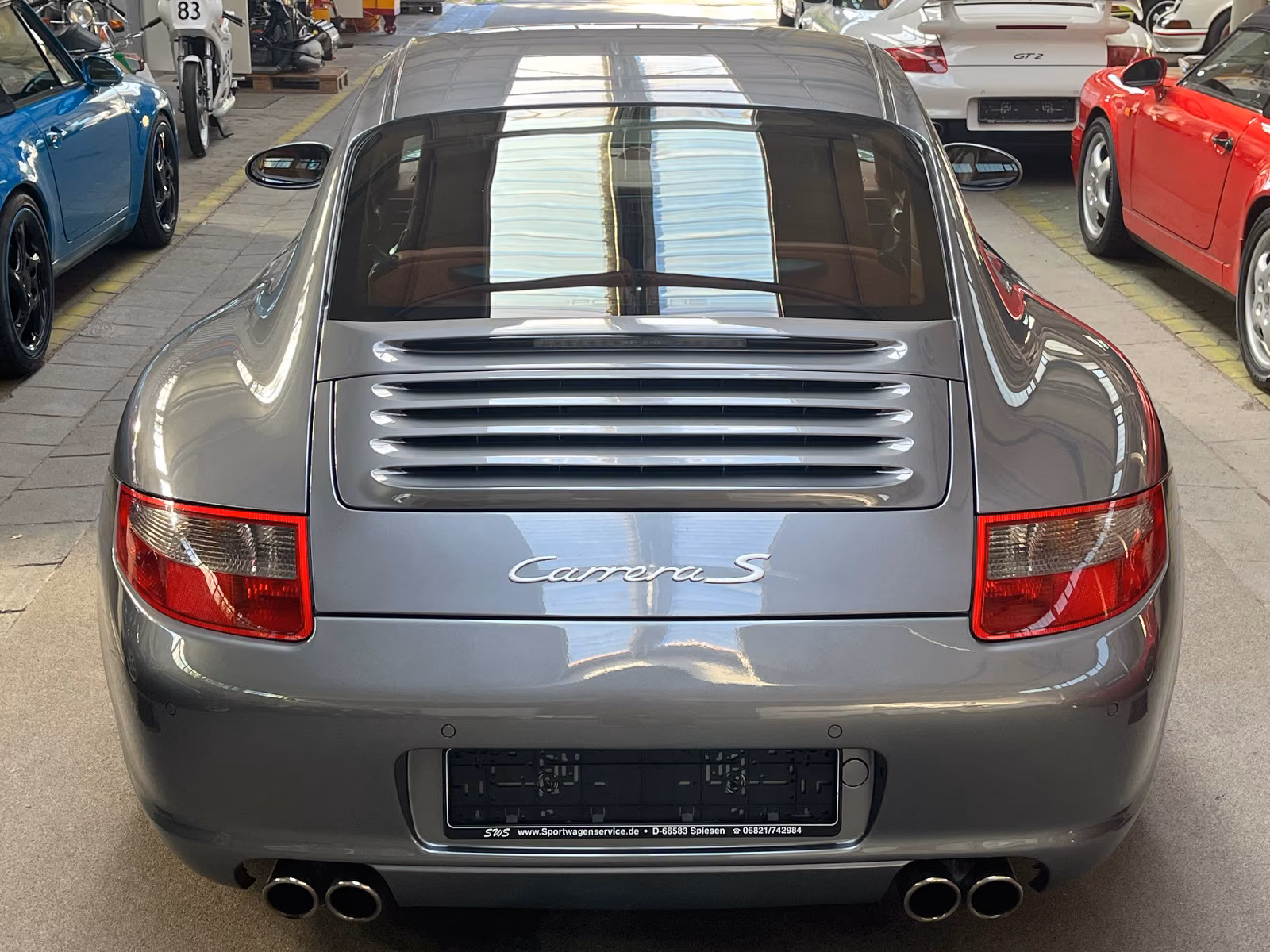 Porsche Gebrauchtwagenangebot PORSCHE 997 CARRERA S COUPE IN SEALGRAU