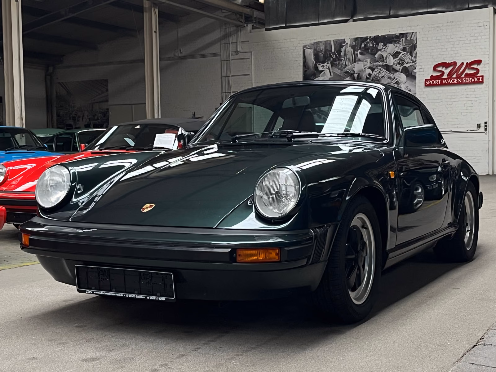 Porsche Gebrauchtwagenangebot PORSCHE 911 (URMODELL) 3.2L CARRERA COUPE IN MOOSGRÜN