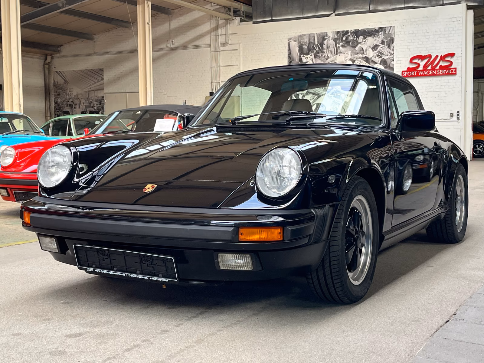Porsche Gebrauchtwagenangebot PORSCHE 911 TARGA IN SCHWARZ