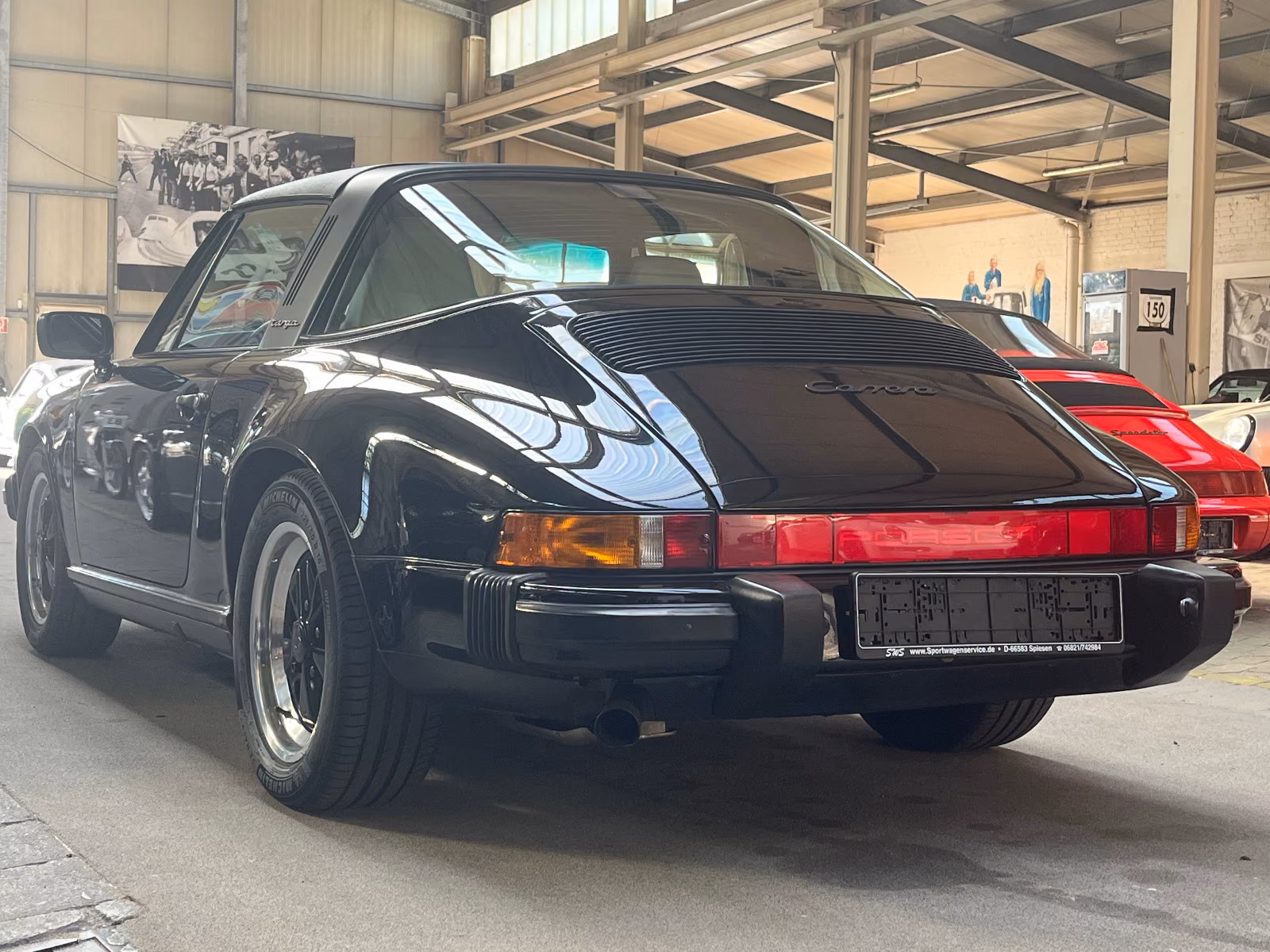 Porsche Gebrauchtwagenangebot PORSCHE 911 TARGA IN SCHWARZ